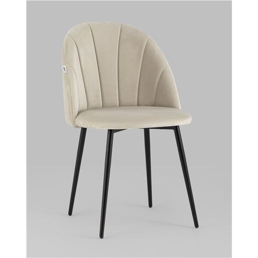 Стул Логан велюр бежевый