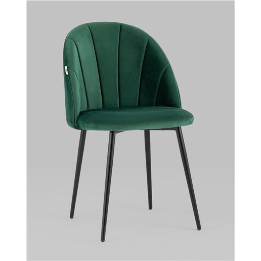 Стул Логан велюр зелёный