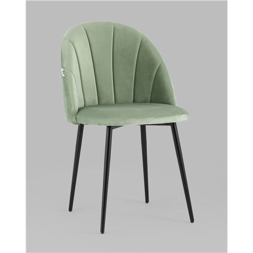 Стул Логан велюр фисташковый