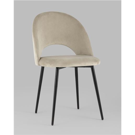 Стул Меган велюр бежевый