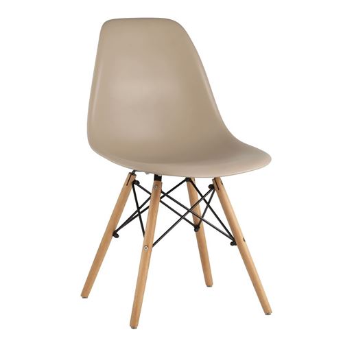 Стул DSW бежево-серый x4