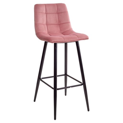 Барный стул LECCO UF910-07 PINK, велюр М-City