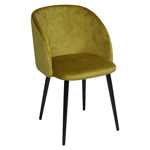 Стул YOKI G062-17 олива, велюр М-City