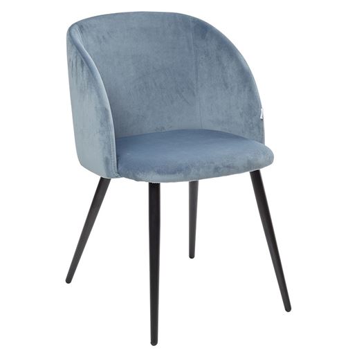 Стул YOKI G108-56 пудровый синий, велюр М-City