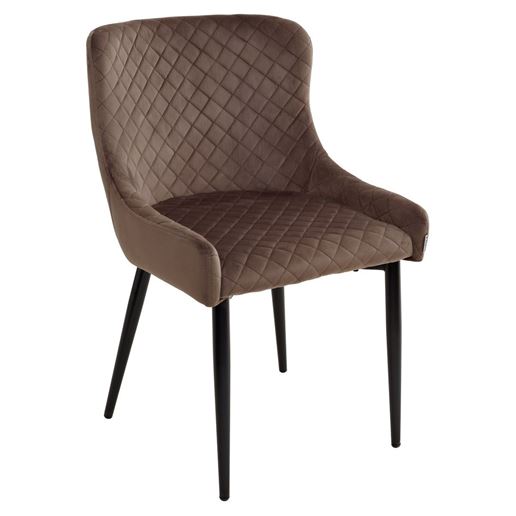 Стул SORREL BLUVEL-38 LATTE, велюр М-City