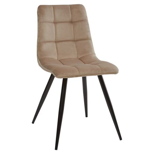 Стул TERAMO UF910-01 LATTE, велюр М-City