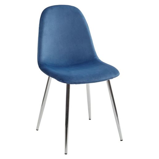 Стул PESCARA UF910-18 NAVY BLUE, велюр  М-City