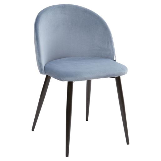 Стул MELODY пудровый синий, велюр G108-56 М-City