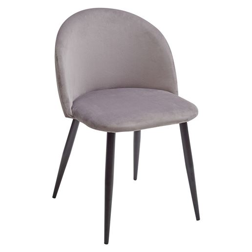 Стул MELODY серый, велюр G108-51 М-City