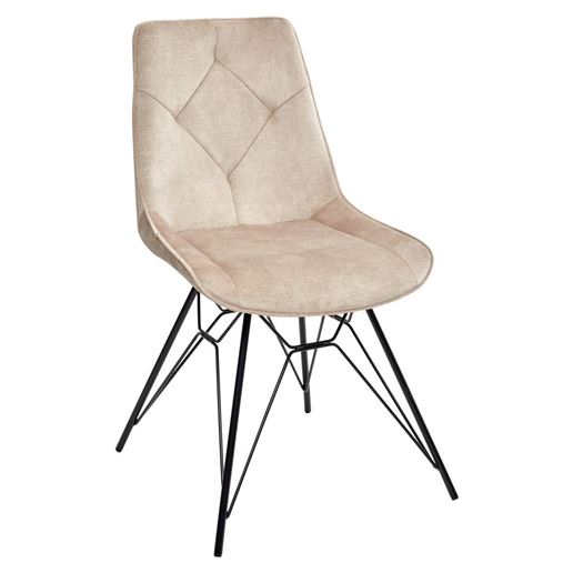 Стул MARBELLA PK6015-10 (VBP210) античный бежевый, велюр М-City