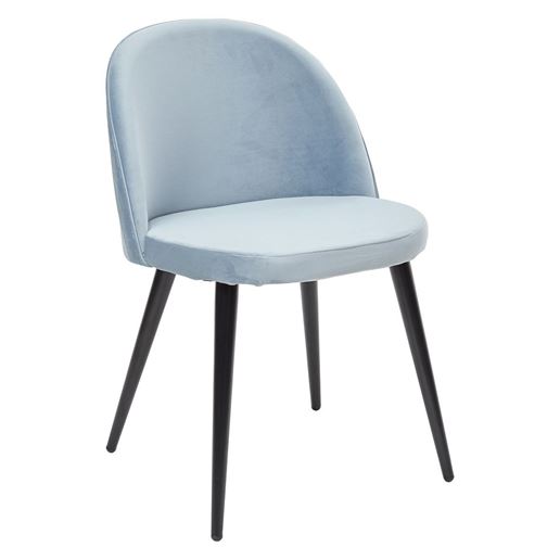 Стул JAZZ G108-55 пудровый голубой, велюр М-City
