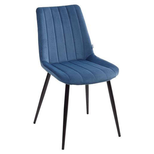 Стул FLIP пепельно-синий, велюр G108-66 М-City