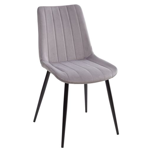 Стул FLIP серый, велюр G108-33 М-City