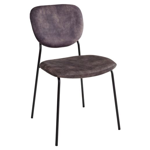 Стул CONVERS античный серый, велюр M-City