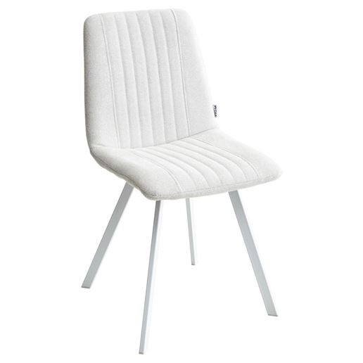 Стул ELVIS WZ2042-02 светло-бежевый/ белый каркас М-City