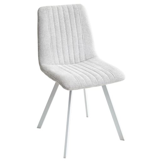 Стул ELVIS WZ2042-19 галечный серый/ белый каркас М-City