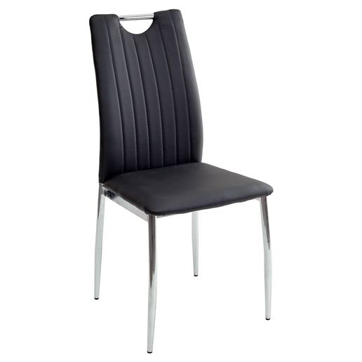 Стул COMFORT 999 PU#605 черный, экокожа М-City