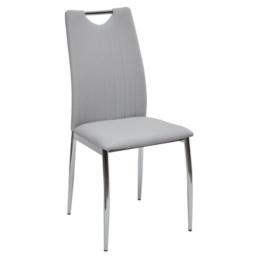 Стул COMFORT 999 PU#613 светло-серый, экокожа М-City