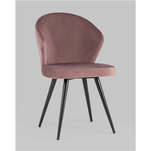 Стул Танго велюр пыльно-розовый