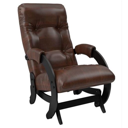 Кресло-глайдер "Консул" (Антик крокодил / Венге)