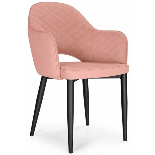 Стул Vener coral / black