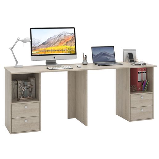 Стол для двоих Прайм-87 дуб сонома