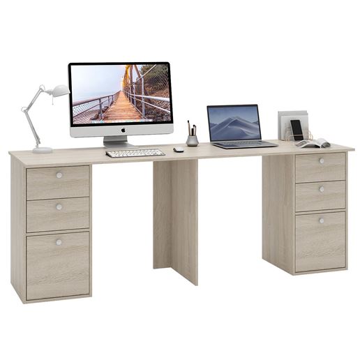 Стол для двоих Прайм-90 дуб сонома