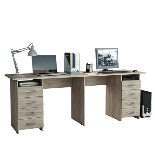 Стол для двоих Тандем-3 дуб сонома