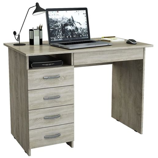 Стол письменный Милан-1 дуб сонома