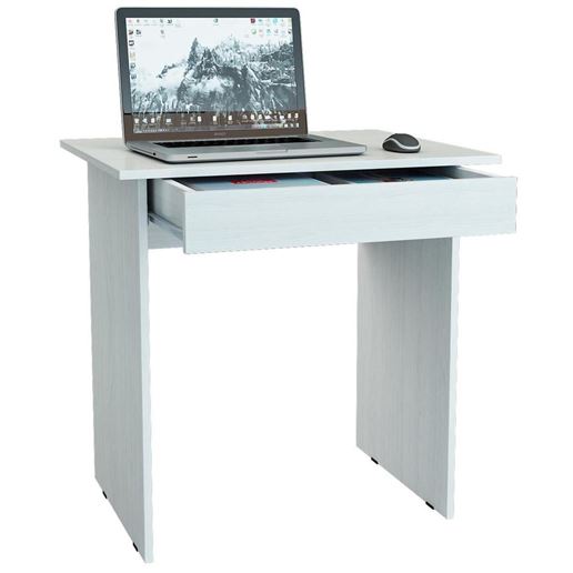 Стол письменный Милан-2Я белый