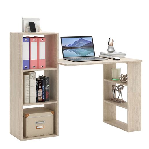 Стол-стеллаж Уно-10 дуб сонома