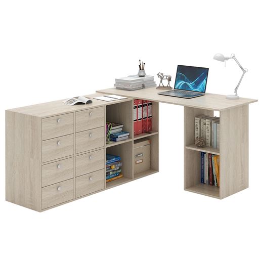 Угловой стол Прайм-81 дуб сонома