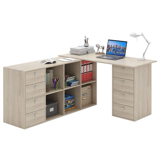 Угловой стол Прайм-82 дуб сонома