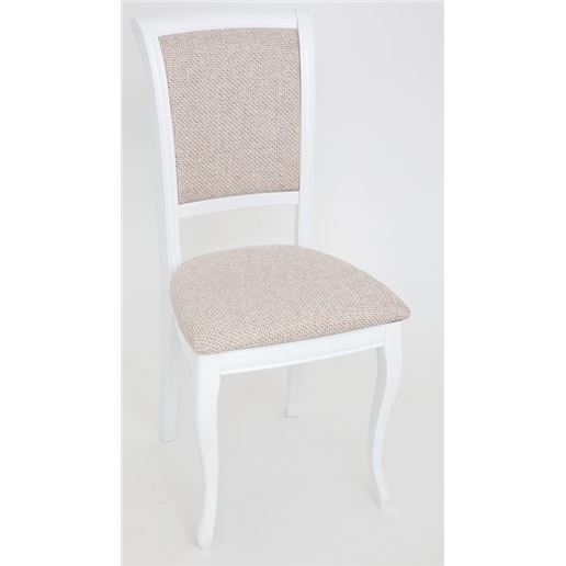 Стул "Дионис" (Белый/ ткань Alba Cream)