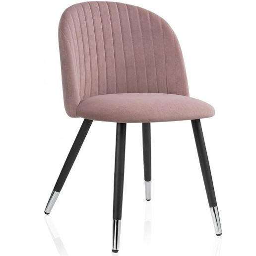 Стул Gabi light purple / black