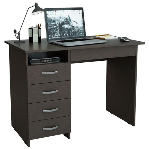 Стол письменный Милан-1 венге