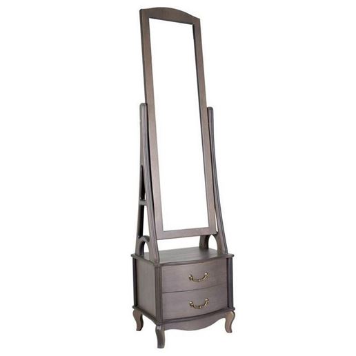 Зеркало напольное "Джульетта" (серый ясень) Вис