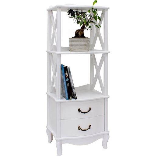 Этажерка Джульетта-2 Молочный дуб  Висан