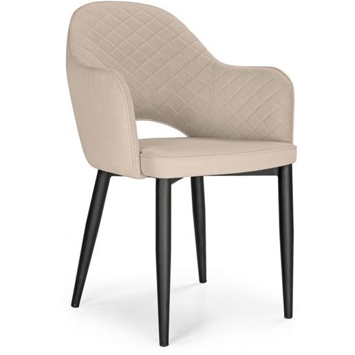 Стул Vener black / beige