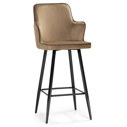Барный стул Feona dark beige