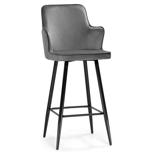 Барный стул Feona dark gray
