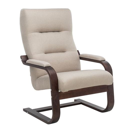 Кресло Оскар (Орех текстура/ткань Малмо 05)