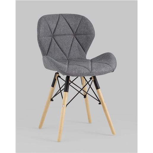 Стул Бон рогожка темно-серый