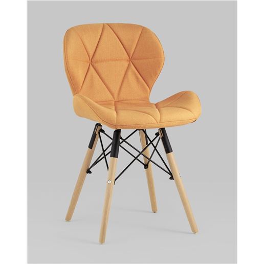 Стул Бон рогожка оранжевый