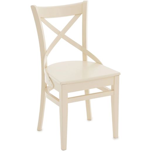 Стул жесткий "Соло" венский (Тон 10 Слоновая кость RAL 1015)