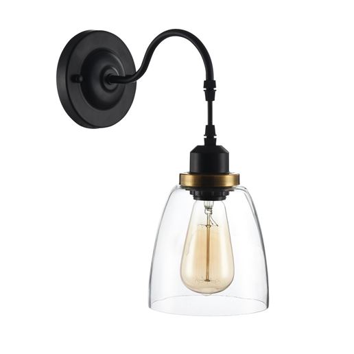 Настенный светильник (бра) Freya FR4167-WL-01-BL