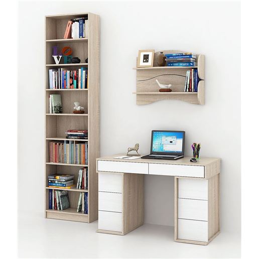 Уголок школьника Антер УШ-4-02 дуб сонома / белый