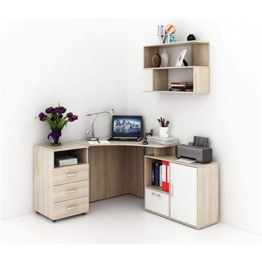 Уголок школьника Корнет УШ-2-02 дуб сонома / белый