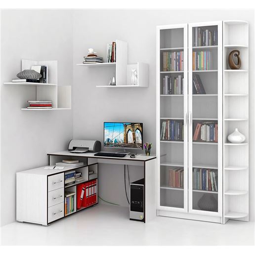 Уголок школьника Краст УШ-2-02 белый