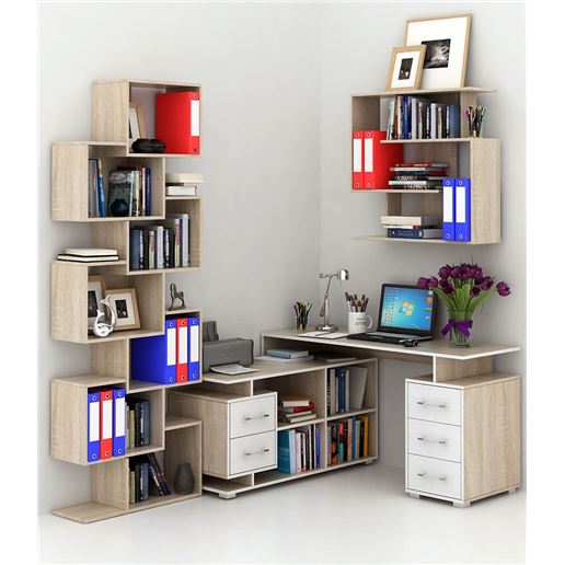 Уголок школьника Краст УШ-3-03 дуб сонома / белый